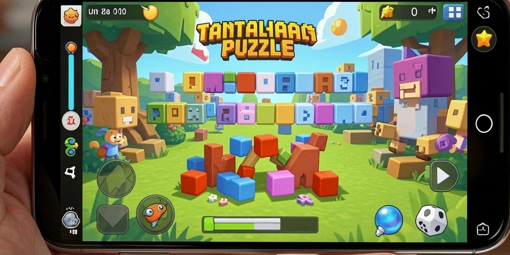 Tampilan gameplay menarik dari 5ZK dalam kategori Puzzle.