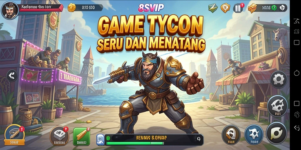 Tampilan screenshot gameplay 8SVIP yang menarik dan penuh strategi.