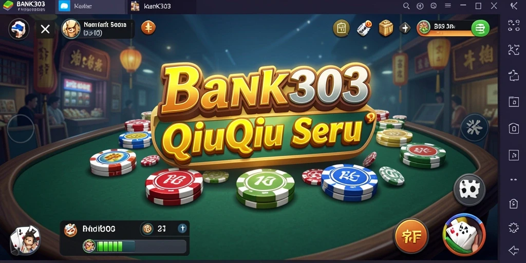 Tampilan gameplay QiuQiu di BANK303 yang menarik perhatian.