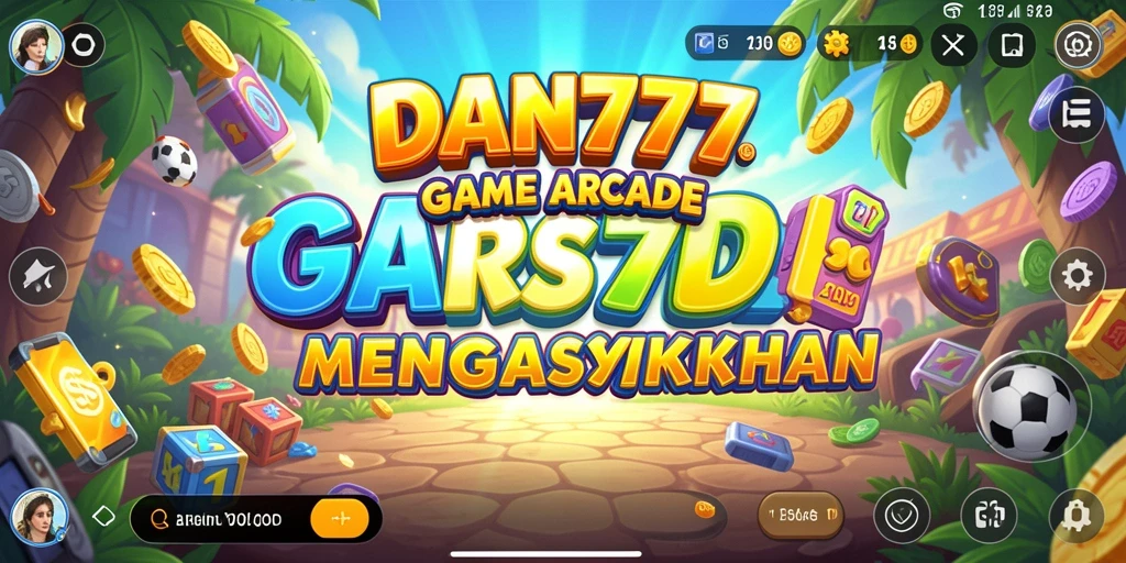 Tampilan gameplay menarik dari game Arcade DAN777 yang penuh aksi.