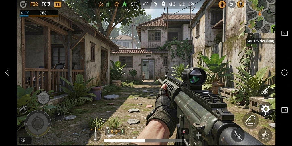 Gameplay mendebarkan dalam F08 dengan grafis yang memukau.