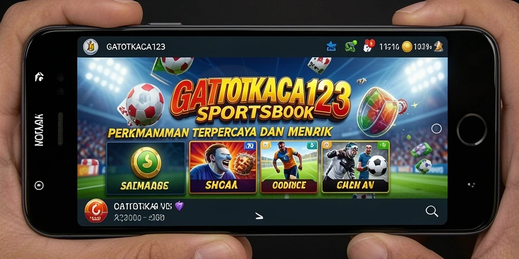 Tampilan utama GATOTKACA123 dengan gameplay yang seru dan interaktif.
