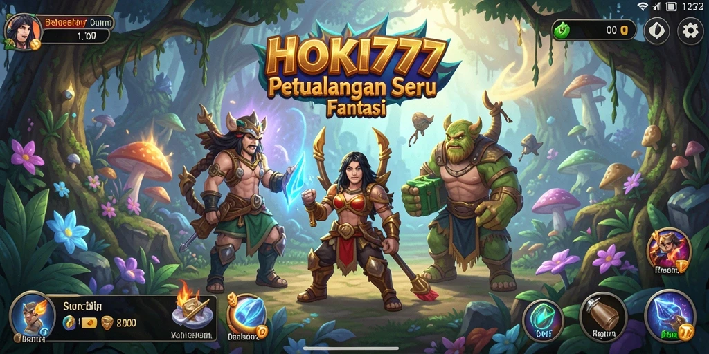Tampilan gameplay HOKI777 yang memukau di dunia petualangan.