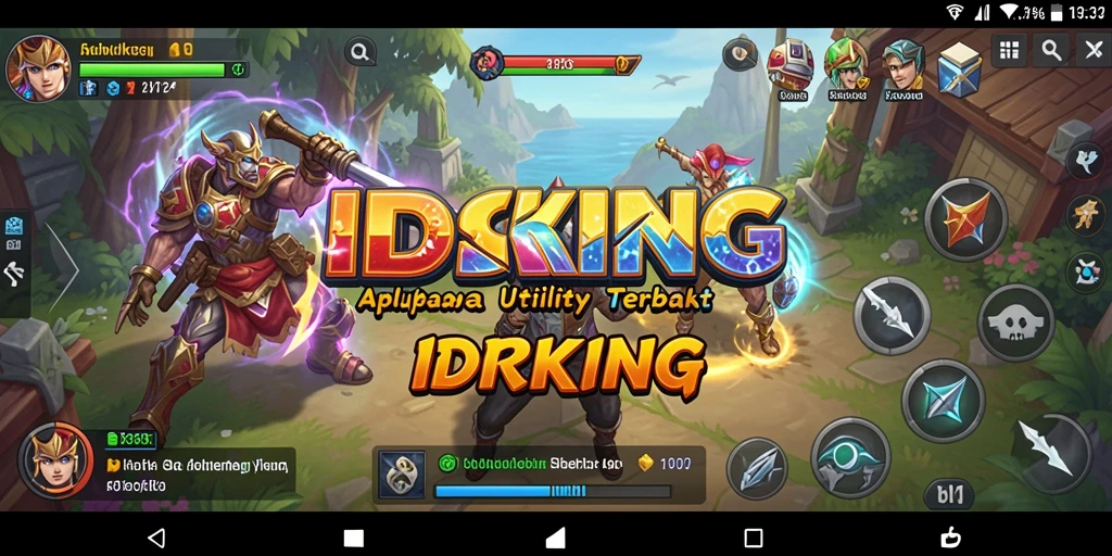 Tampilan utama <strong>IDRKING</strong> dengan fitur-fitur Utility yang membantu.