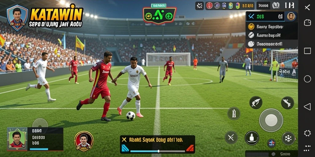 Tampilan menawan dari gameplay KATAWIN yang mengasyikkan.