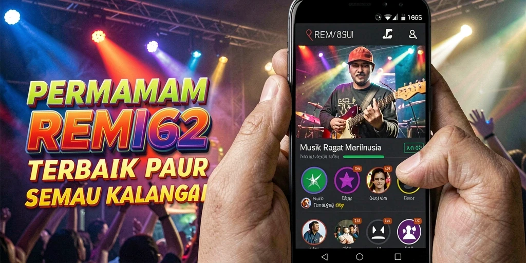 Tampilan gameplay seru dari REMI62 yang menghibur dan mendidik.