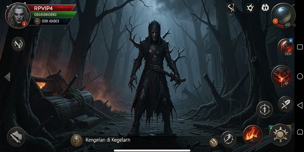 Gameplay RPVIP4 yang menegangkan dan mencekam.